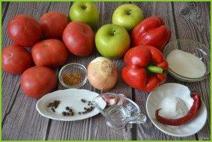 Кетчуп из помидоров и яблок на зиму - фото шаг 1