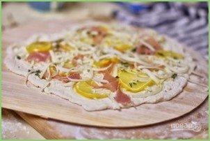 Пицца с прошутто и лимоном - фото шаг 3