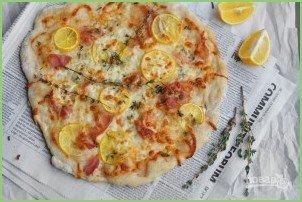 Пицца с прошутто и лимоном - фото шаг 4