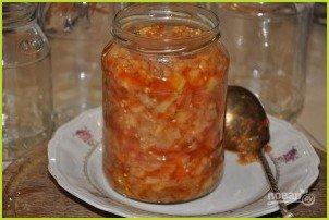 Салат на зиму с баклажанами и помидорами - фото шаг 6