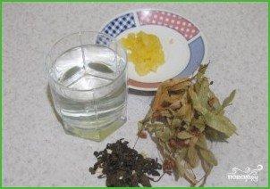 Зеленый чай с липой - фото шаг 1