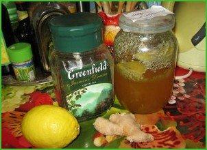 Зеленый чай с медом - фото шаг 1