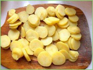 Картофельная запеканка с фрикадельками - фото шаг 5