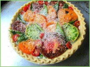 Пирог с рикоттой и помидорами - фото шаг 2