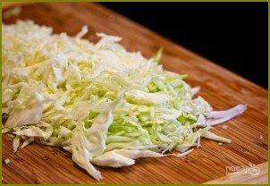 Салат со свежей капустой - фото шаг 1