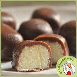 Шоколадно-кокосовые конфеты - фото шаг 4