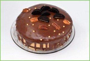 Торт шоколадно-арахисовый - фото шаг 6