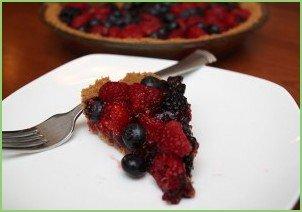 Открытый пирог с ягодами - фото шаг 13