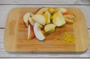 Варенье из яблок и грецких орехов в мультиварке - фото шаг 1