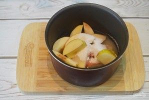 Варенье из яблок и грецких орехов в мультиварке - фото шаг 2