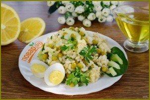 Витаминный салат с рисом - фото шаг 5