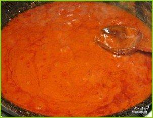 Подливка из томатной пасты - фото шаг 5