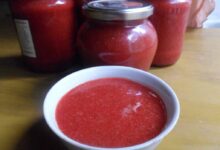 Земляника, протертая с сахаром