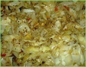 Капустная кулебяка - фото шаг 3