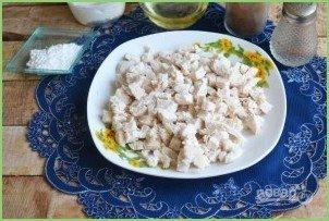 Запеченные блины с курицей и шампиньонами - фото шаг 12