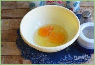 Запеченные блины с курицей и шампиньонами - фото шаг 2