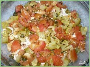 Запеканка из картофельного пюре с курицей - фото шаг 6