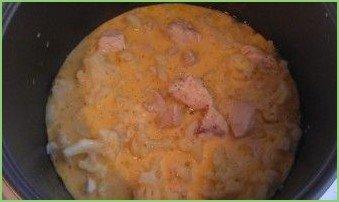 Запеканка с цветной капустой и курицей - фото шаг 4