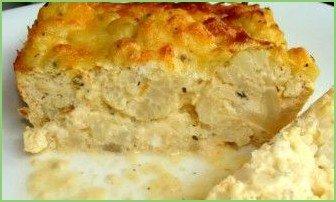 Запеканка с цветной капустой и курицей - фото шаг 6