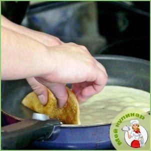 Блинчики на кефире - фото шаг 9