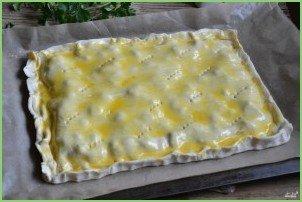 Слоеный пирог с рыбой - фото шаг 6