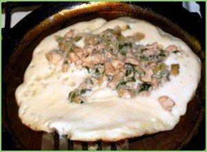 Блинчики, фаршированные курицей - фото шаг 6
