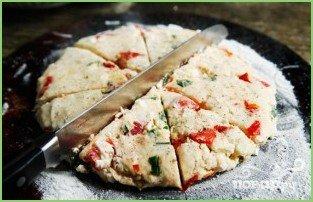 Лепешки с овощами и сыром Фета - фото шаг 3