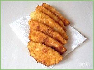 Чебуреки с капустой - фото шаг 11