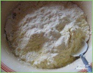 Творожная запеканка с кукурузной мукой - фото шаг 4