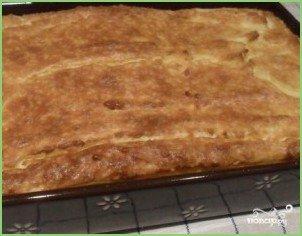 Творожная запеканка с кукурузной мукой - фото шаг 6