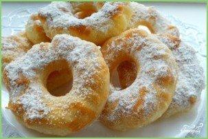 Вкусные пончики на кефире - фото шаг 8