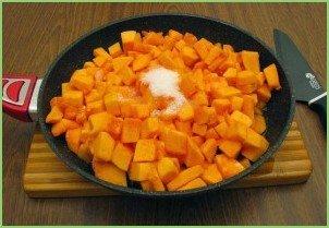 Вкусный пирог с тыквой и яблоком - фото шаг 3