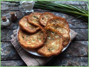 Лепешки с сыром на сметане - фото шаг 6