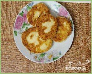 Сырники со сгущенным какао - фото шаг 4