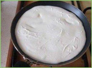 Блинчики на сливках - фото шаг 6