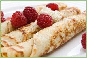 Блинчики на сливках - фото шаг 7