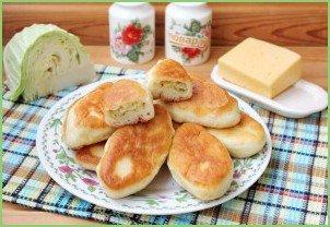Пирожки с капустой и сыром - фото шаг 13