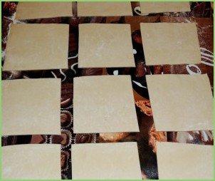 Самса из слоеного теста с фаршем - фото шаг 2