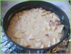 Шарлотка яблочная - фото шаг 5