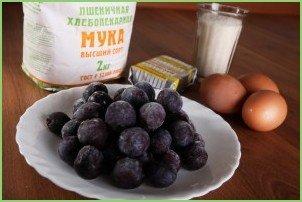 Сливовый пирог в мультиварке - фото шаг 1