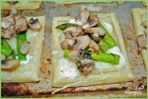 Слоеный пирог со спаржей - фото шаг 5