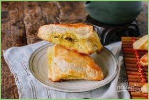 Слойки с говяжьим фаршем - фото шаг 13