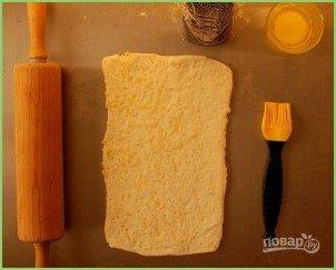 Слойки с сыром и маком - фото шаг 9