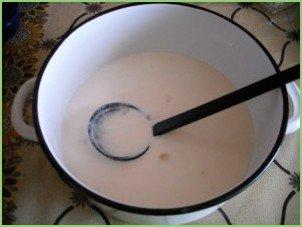 Блинчики на кефире с мясом - фото шаг 3