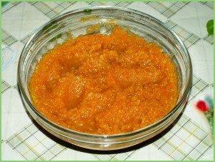 Диетические оладьи из тыквы - фото шаг 5