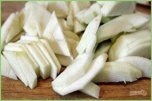 Яблочно-молочные квадратики - фото шаг 4