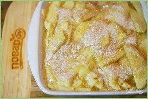 Яблочно-молочные квадратики - фото шаг 7