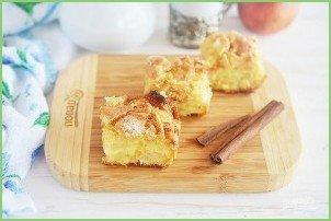 Яблочно-молочные квадратики - фото шаг 8