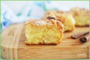 Яблочно-молочные квадратики - фото шаг 9