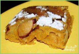 Яблочный пирог вегетарианский - фото шаг 6